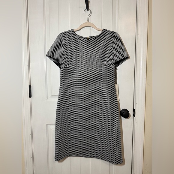 Calvin Klein Geometric Sheath Dress - Picture 1 of 9